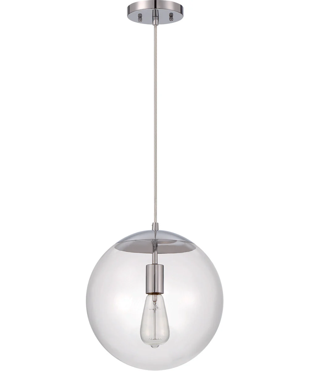 Gaze 1-Light Pendant Chrome