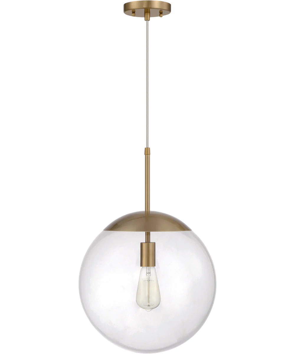 Gaze 1-Light Pendant Satin Brass - Image 3
