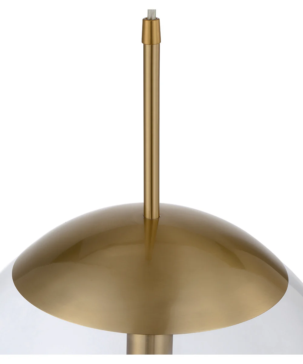 Gaze 1-Light Pendant Satin Brass - Image 7