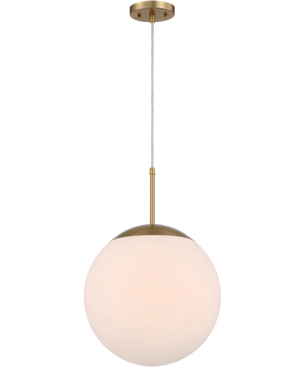 Gaze 1-Light Pendant Satin Brass - Image 2