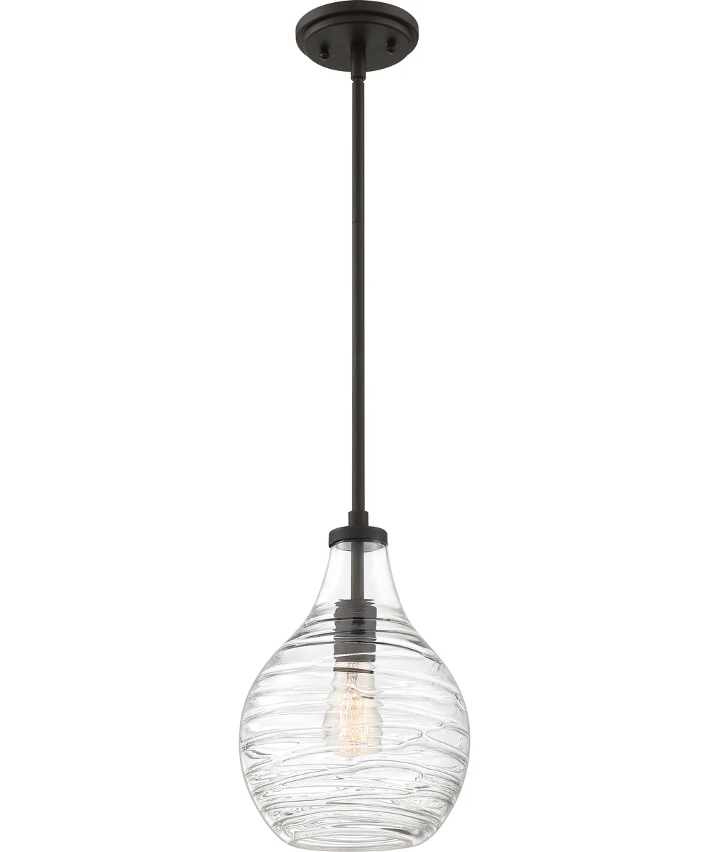 Genie Small 1-light Mini Pendant Old Bronze