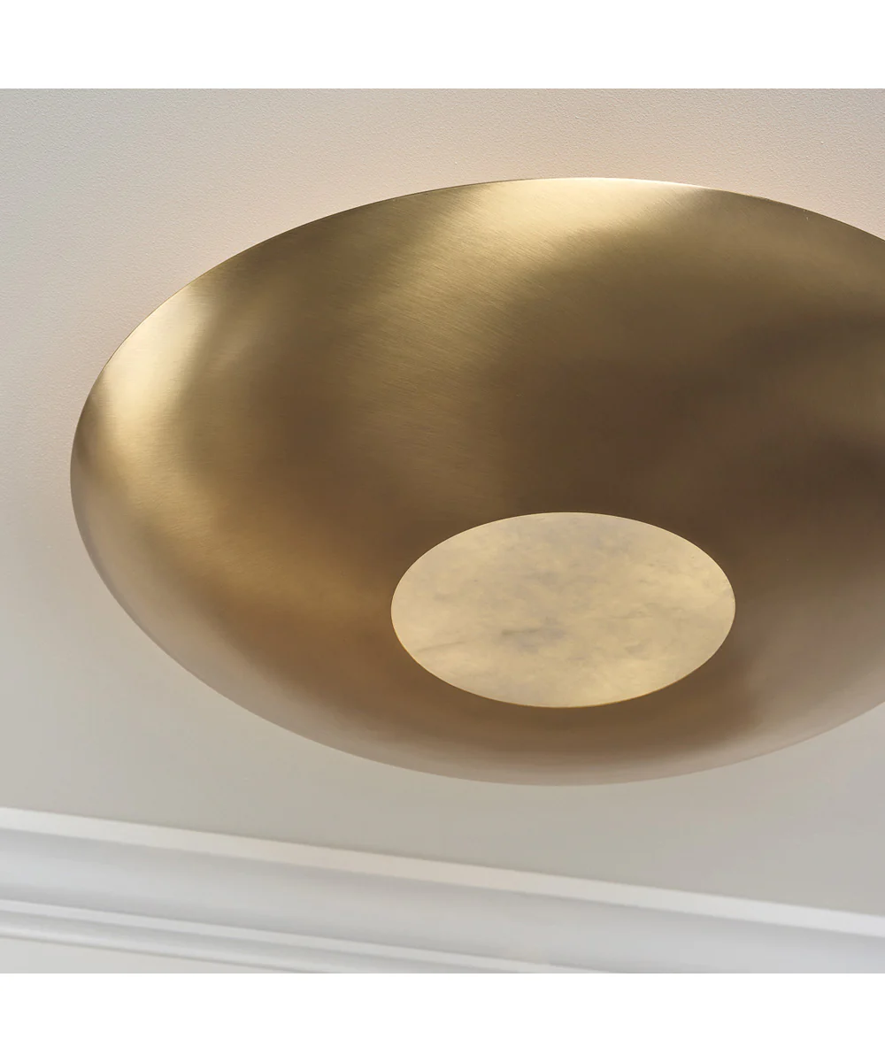 Gia 4-Light Semi-Flush Aged Brass - Image 3