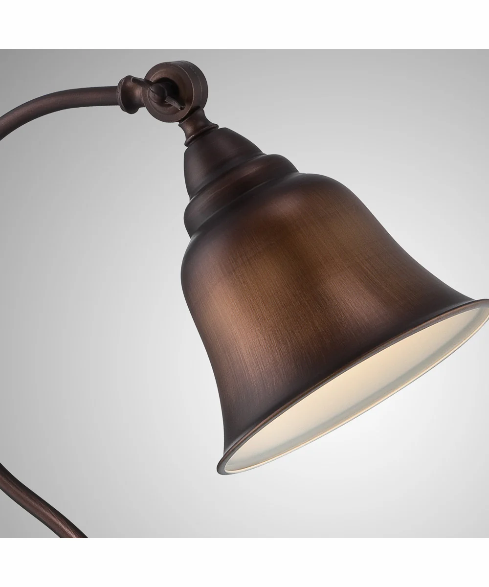 Gianna 1-Light Desk Table Lamp Antique Copper - Image 2