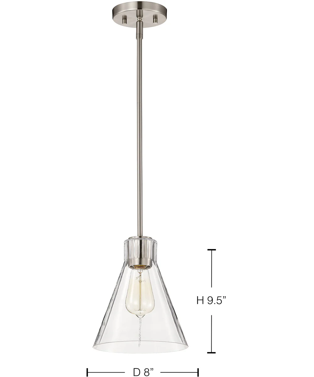 Gianna 1-Light Pendant Brushed Nickel - Image 12