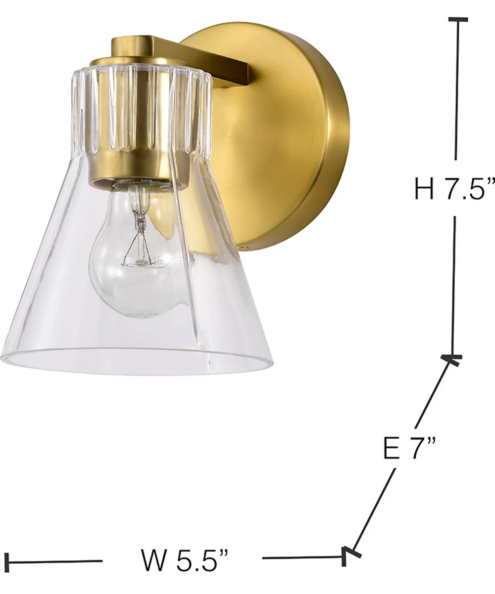 Gianna 1-Light Vanity & Wall Vintage Brass - Image 13