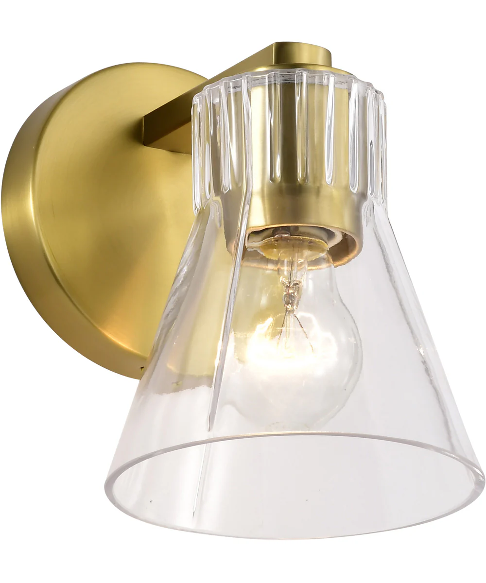 Gianna 1-Light Vanity & Wall Vintage Brass - Image 6