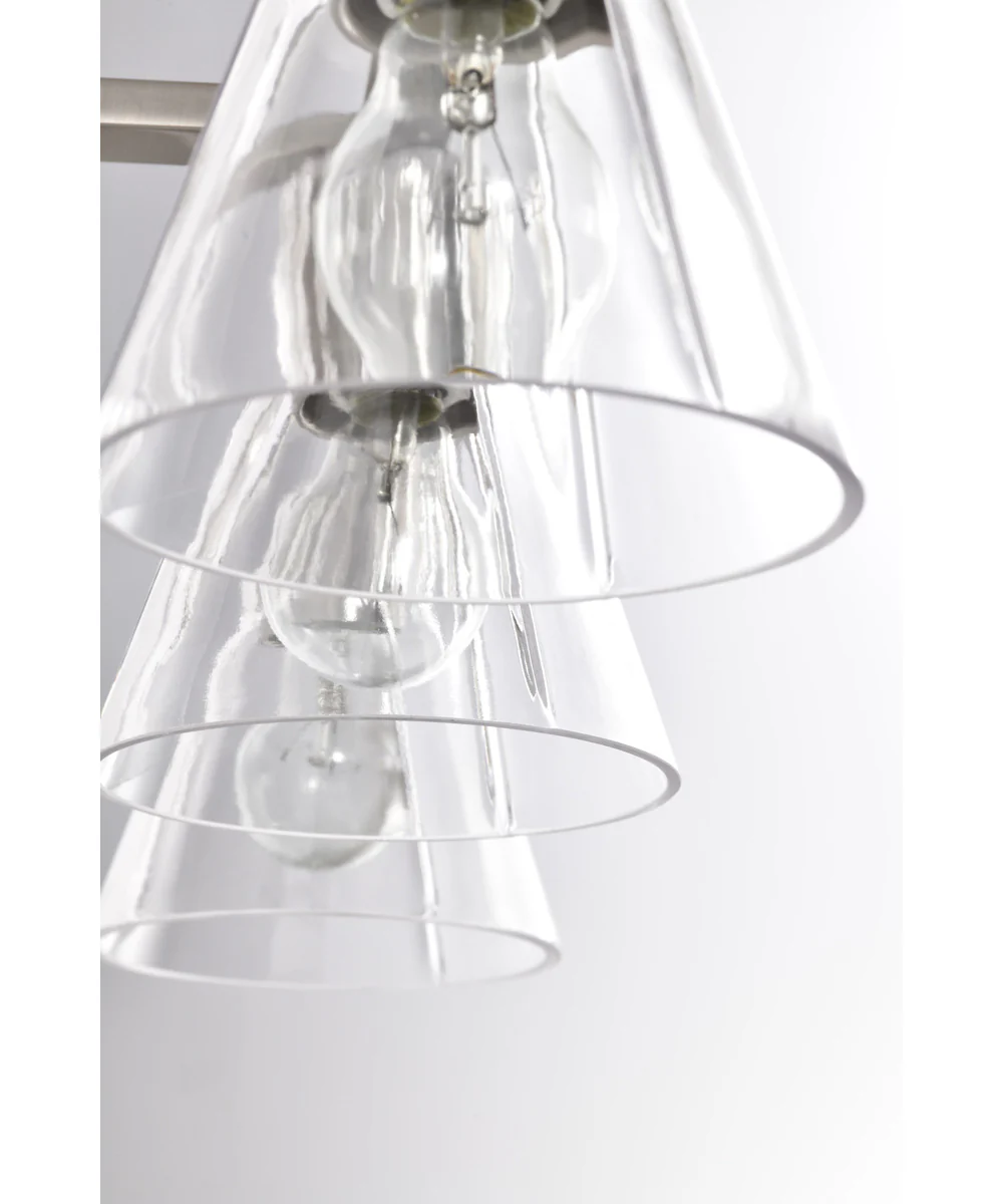 Gianna 3-Light Vanity & Wall Brushed Nickel - Image 10