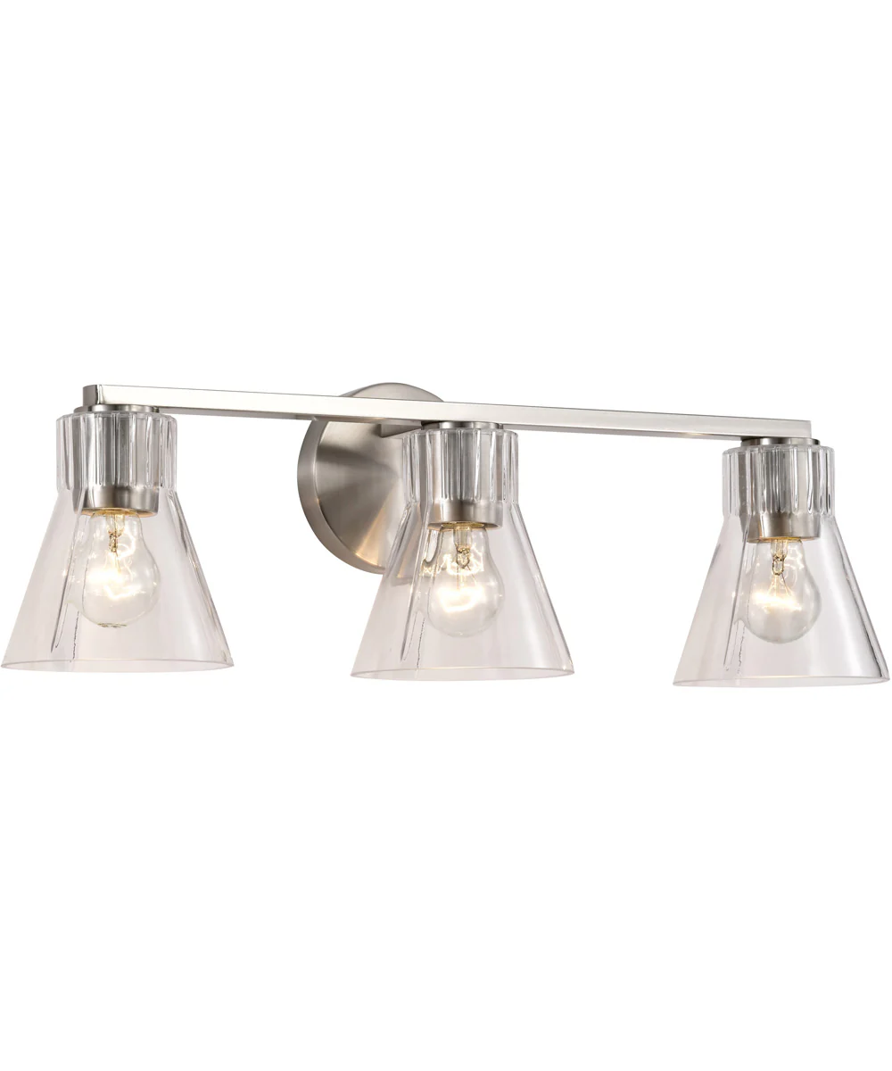 Gianna 3-Light Vanity & Wall Brushed Nickel - Image 4