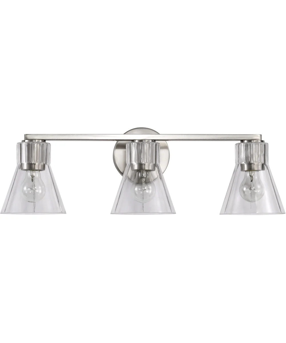Gianna 3-Light Vanity & Wall Brushed Nickel - Image 7