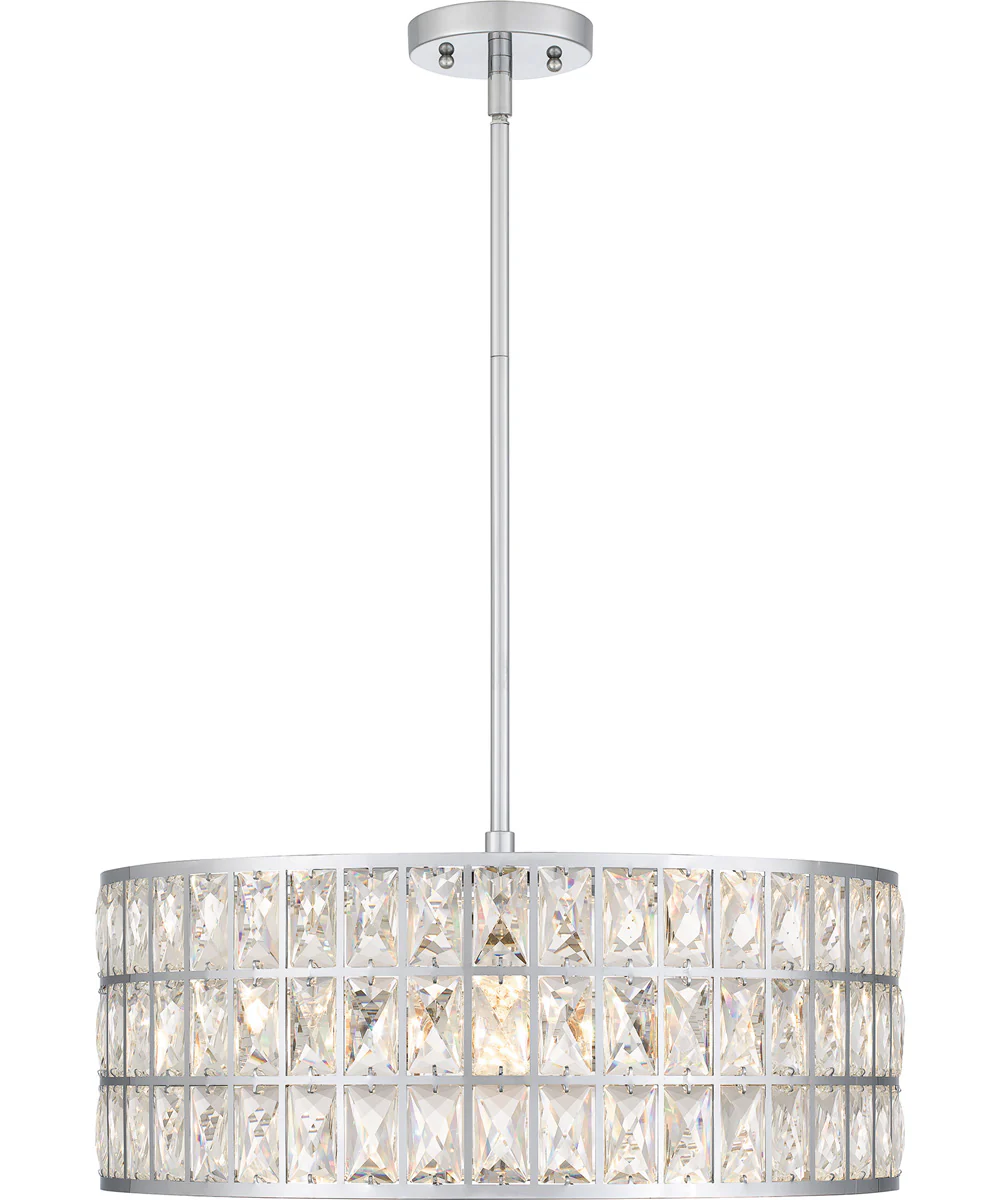 Gibson 4-light Pendant Polished Chrome - Image 3