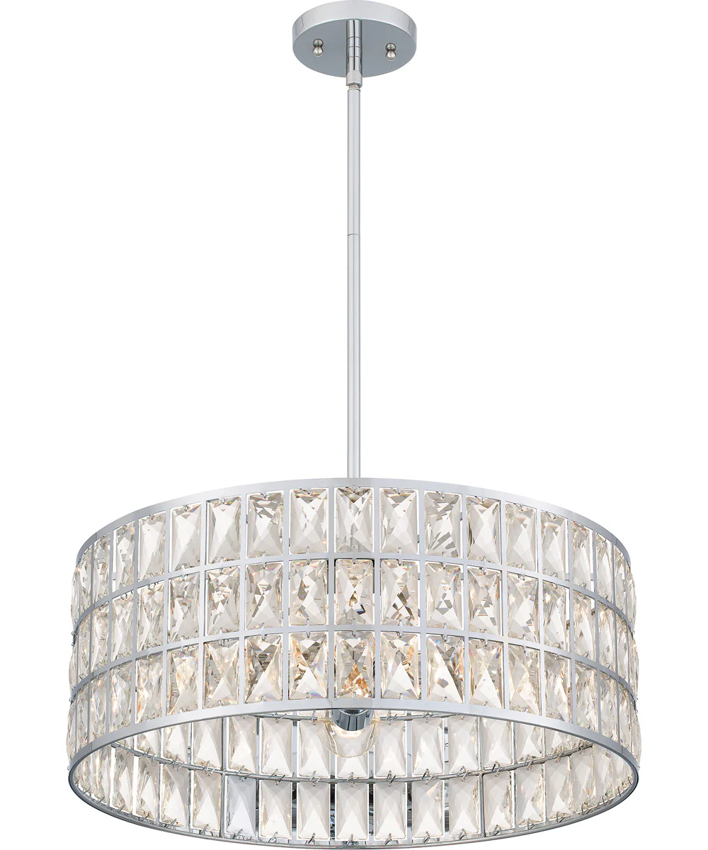 Gibson 4-light Pendant Polished Chrome - Image 4