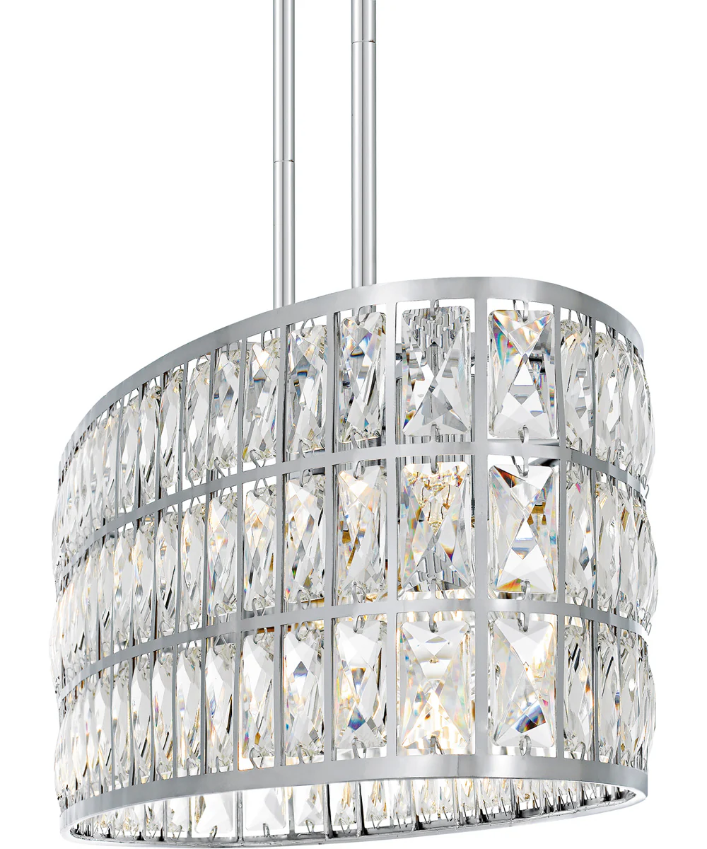 Gibson Medium 5-light Island Light Polished Chrome - Image 5