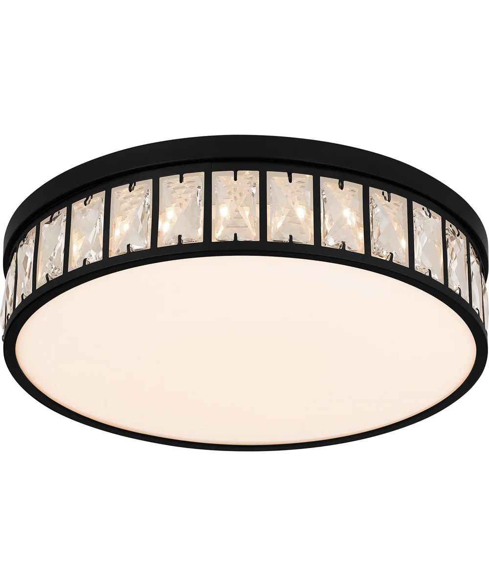 Gibson Medium Flush Mount Matte Black - Image 4