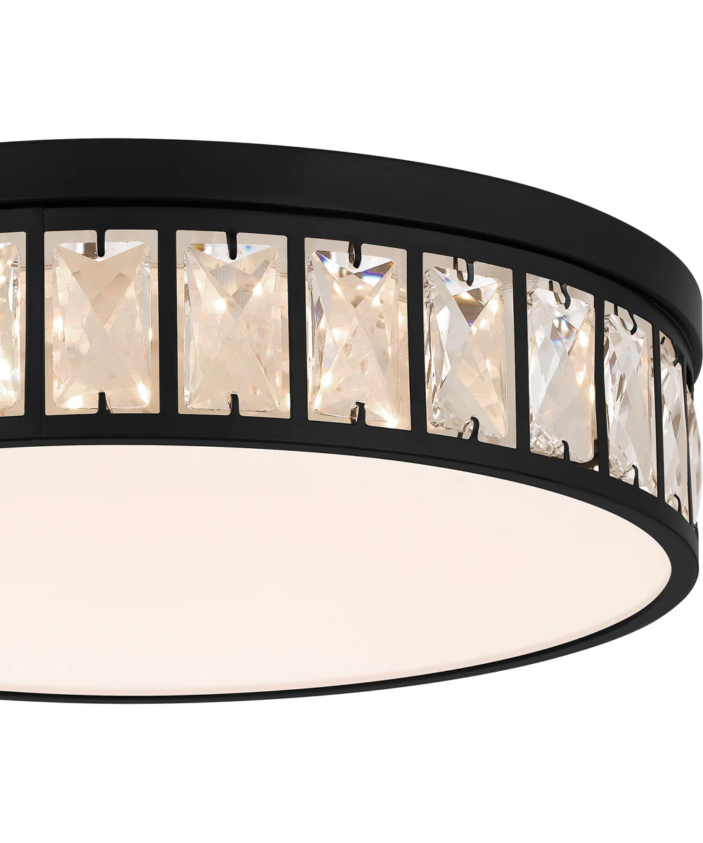 Gibson Medium Flush Mount Matte Black - Image 5