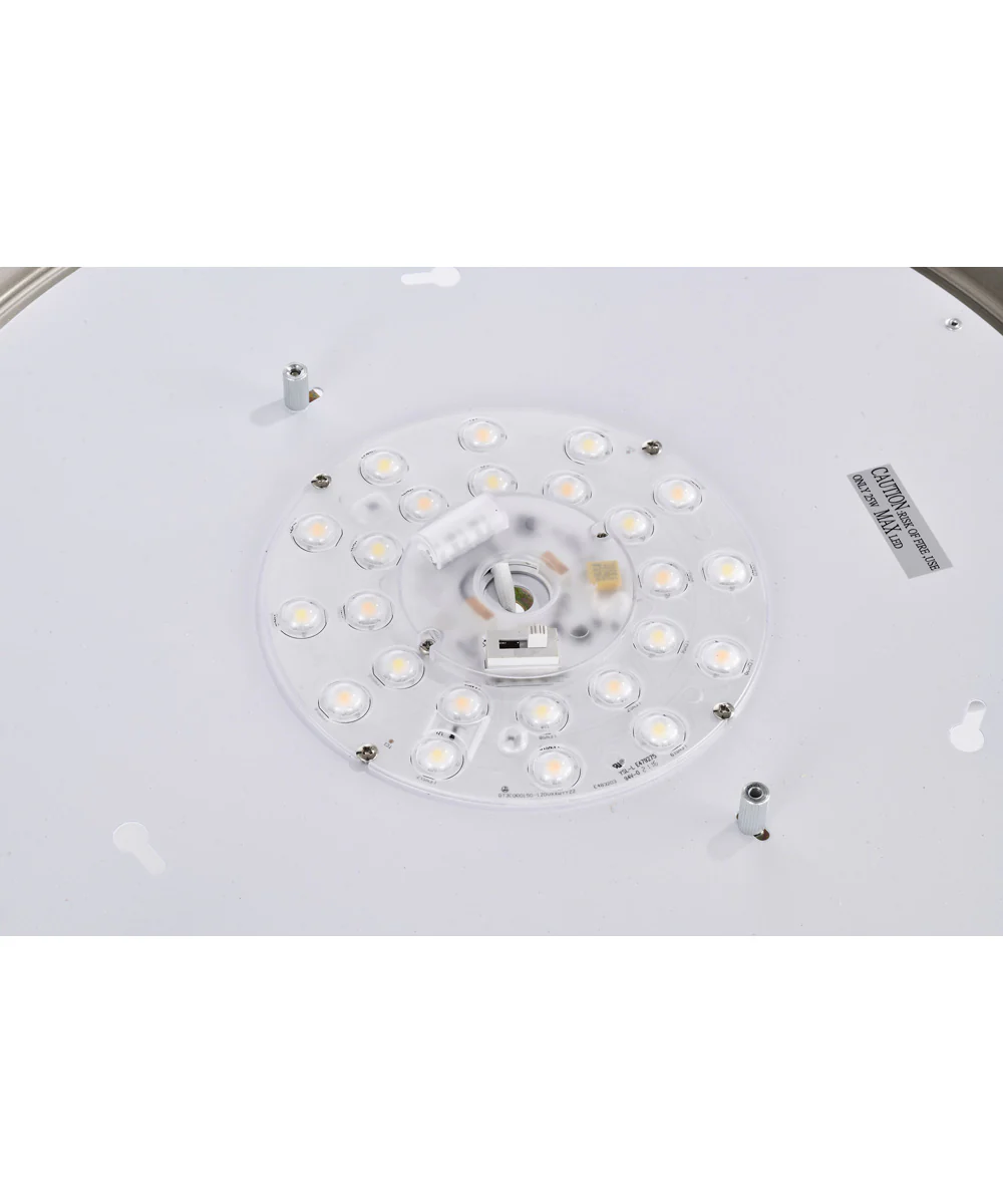 Glamour  Close-to-Ceiling Brushed Nickel - Image 10