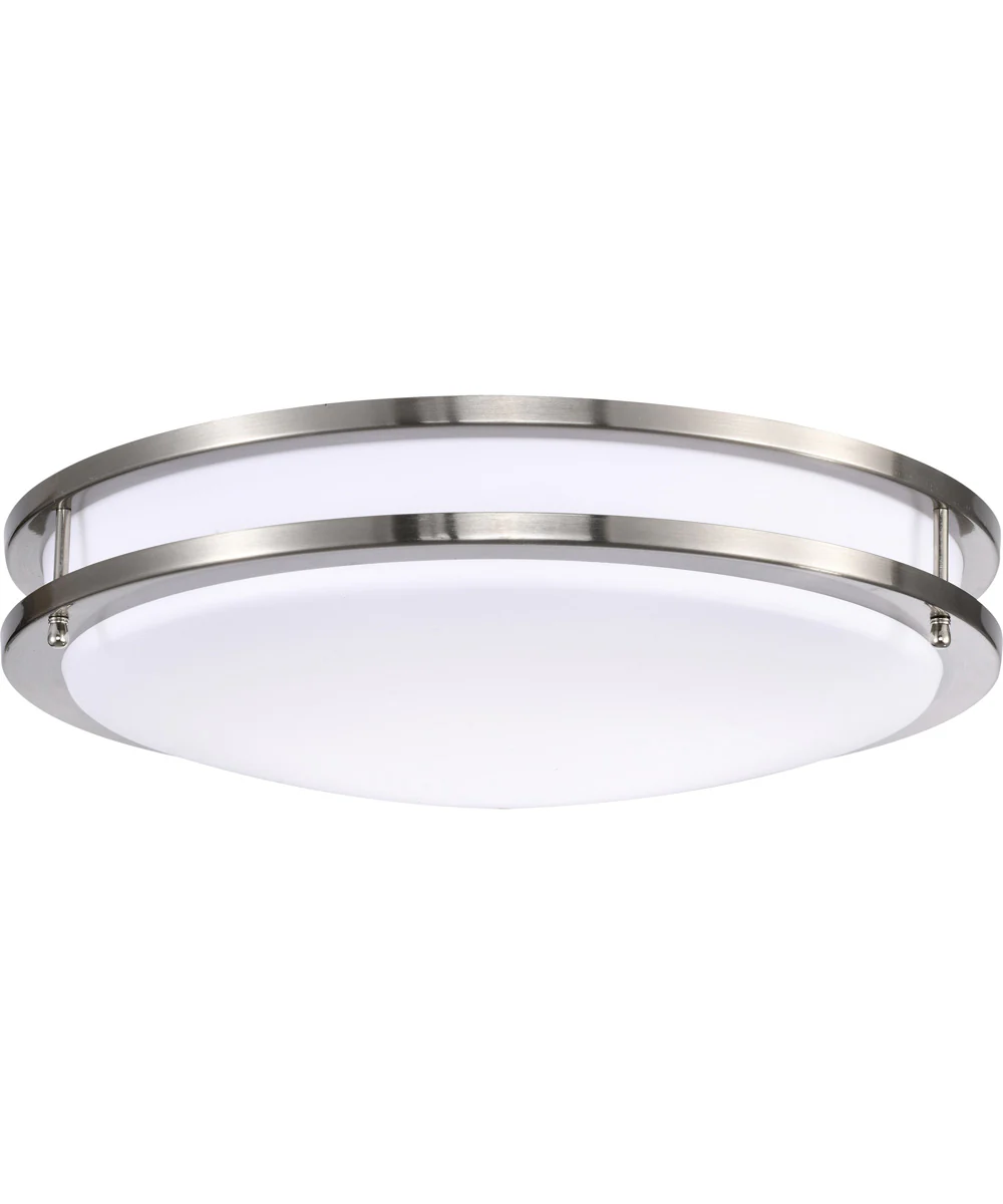 Glamour  Close-to-Ceiling Brushed Nickel - Image 4