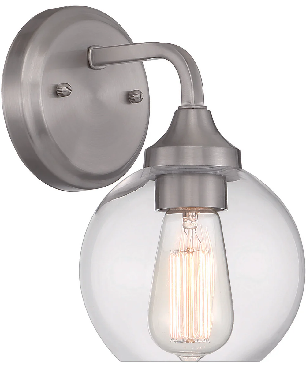 Glenda 1-Light Wall Sconce Brushed Polished Nickel - Image 2