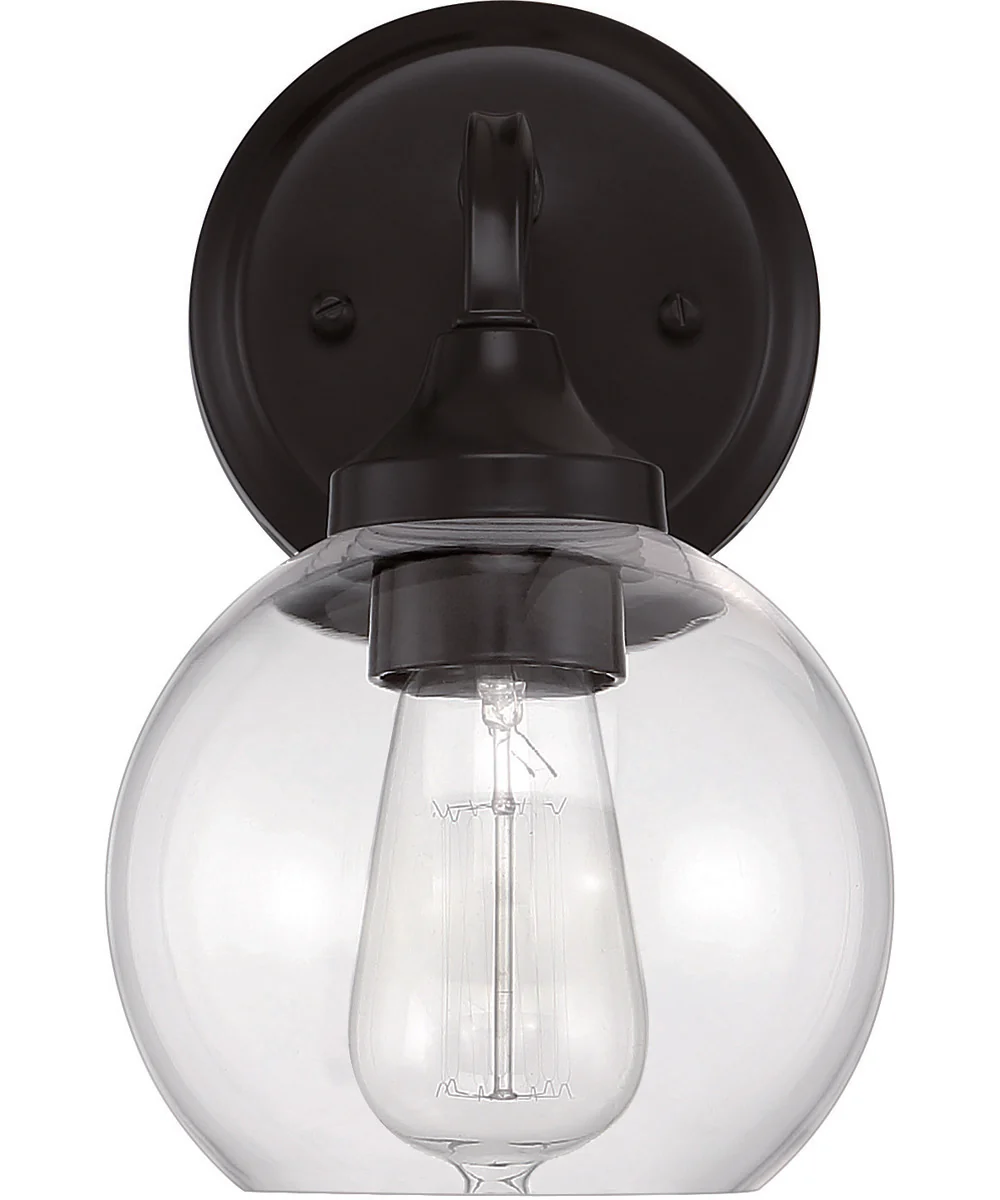 Glenda 1-Light Wall Sconce Flat Black - Image 3