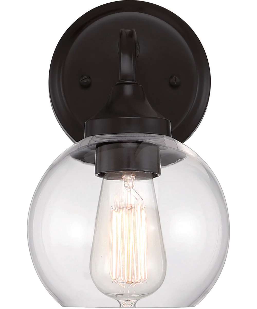 Glenda 1-Light Wall Sconce Flat Black - Image 4