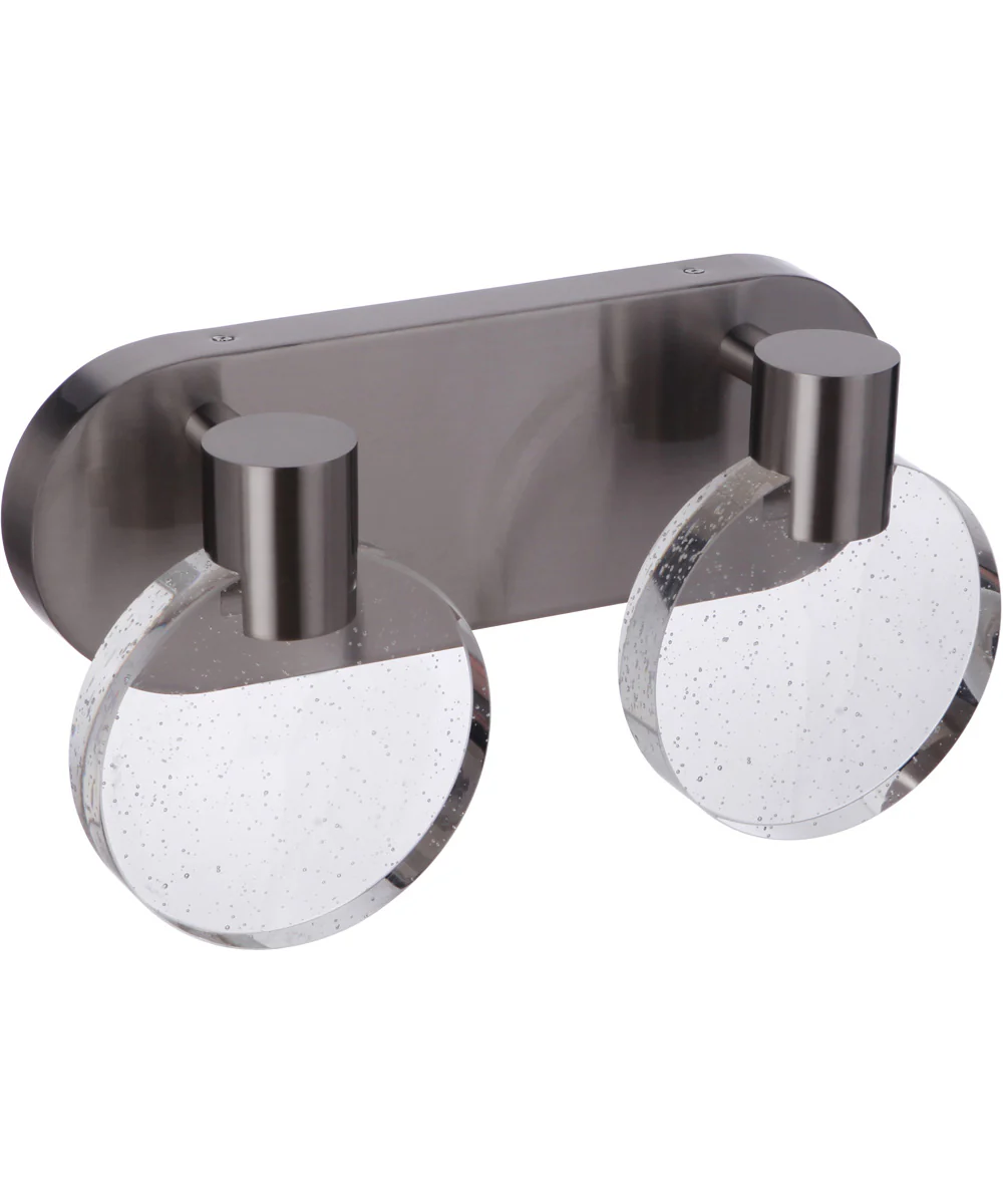 Glisten 2-Light Lighting Brushed Polished Nickel - Image 7