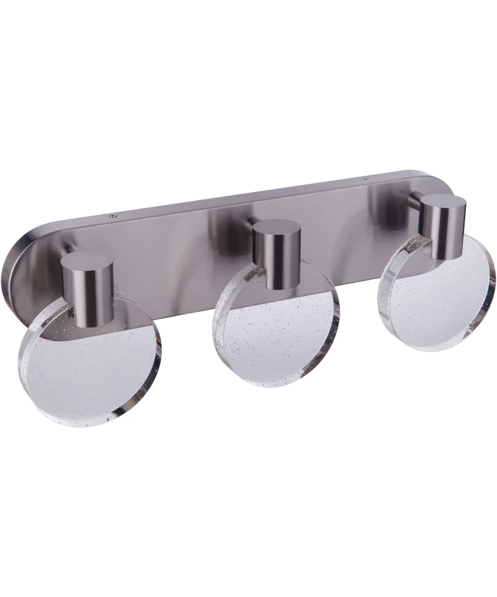 Glisten 3-Light Lighting Brushed Polished Nickel - Image 7