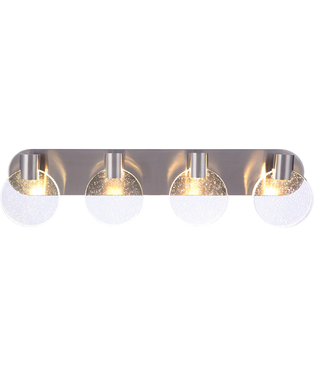 Glisten 4-Light Lighting Brushed Polished Nickel - Image 2
