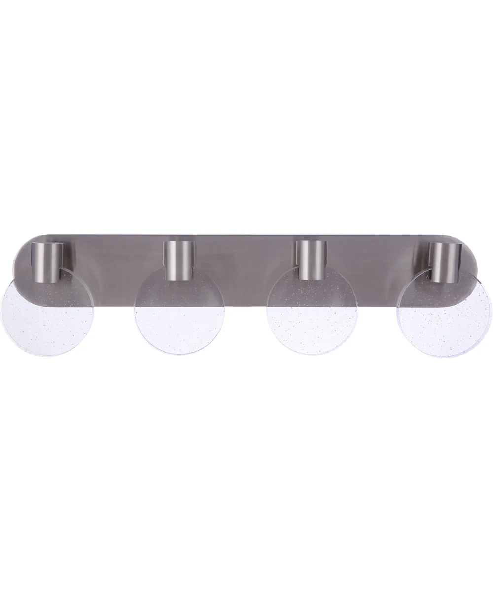Glisten 4-Light Lighting Brushed Polished Nickel - Image 3