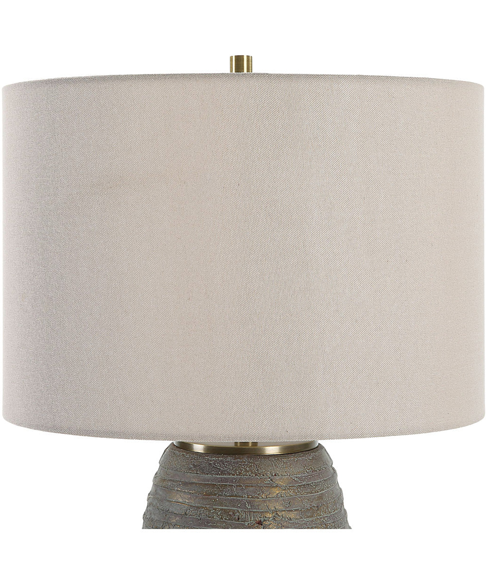 Gorda Bronze Ceramic Table Lamp - Image 5