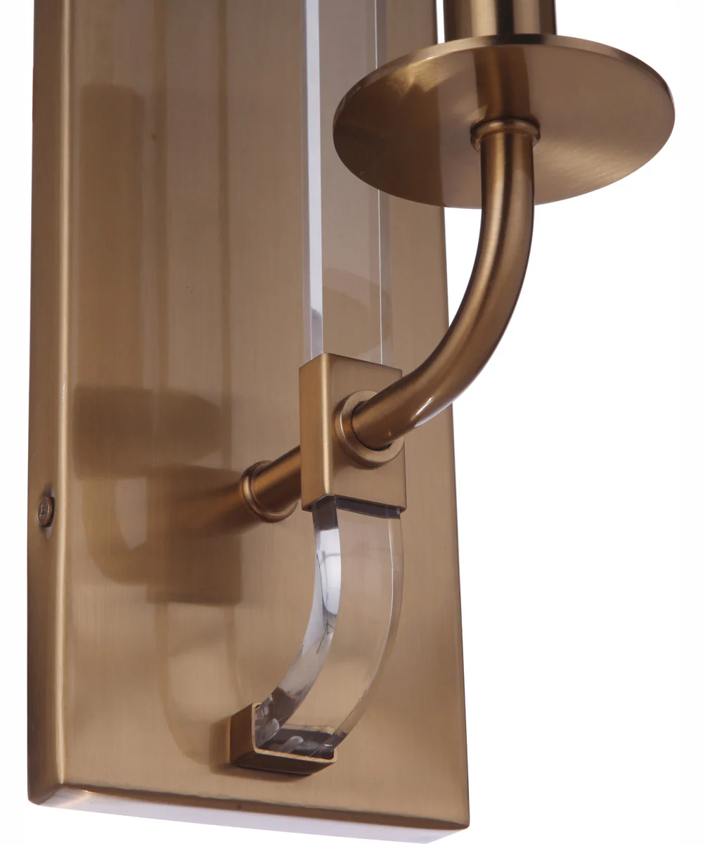 Graclyn 1-Light Wall Sconce Satin Brass - Image 10
