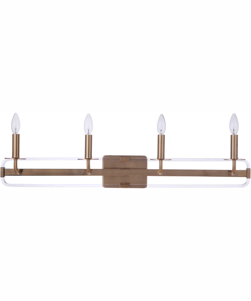 Graclyn 4-Light Vanity Satin Brass - Image 3