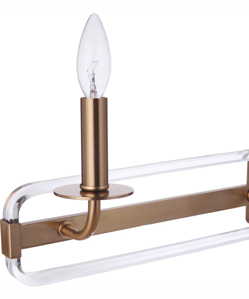 Graclyn 4-Light Vanity Satin Brass - Image 9