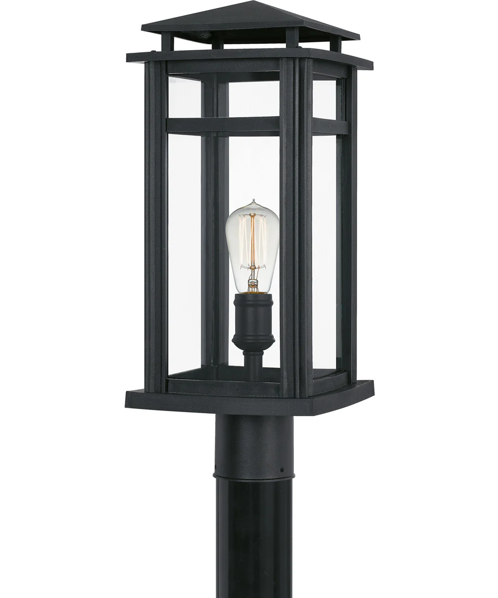 Granby Large 1-light Outdoor Post Light  Coastal Armour Earth Black - Image 2