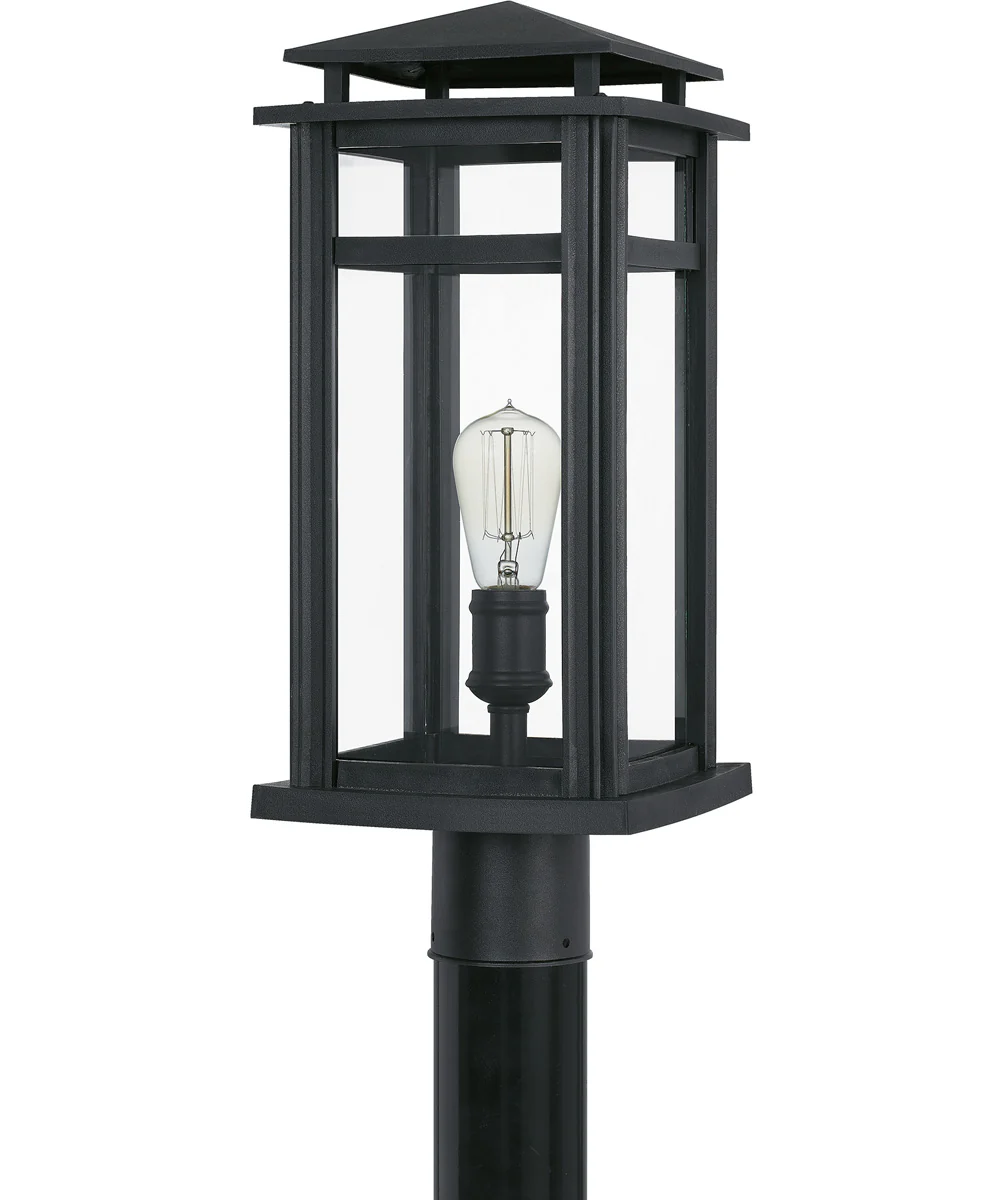 Granby Large 1-light Outdoor Post Light  Coastal Armour Earth Black - Image 3