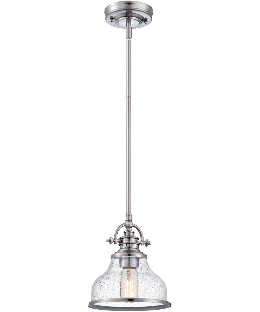 Grant Small 1-light Mini Pendant Brushed Nickel - Image 2