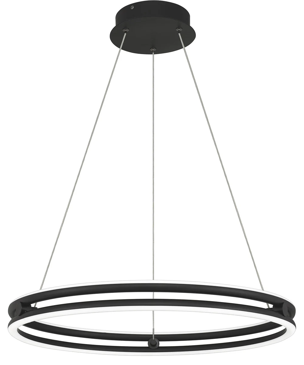 Graves Pendant Matte Black - Image 2