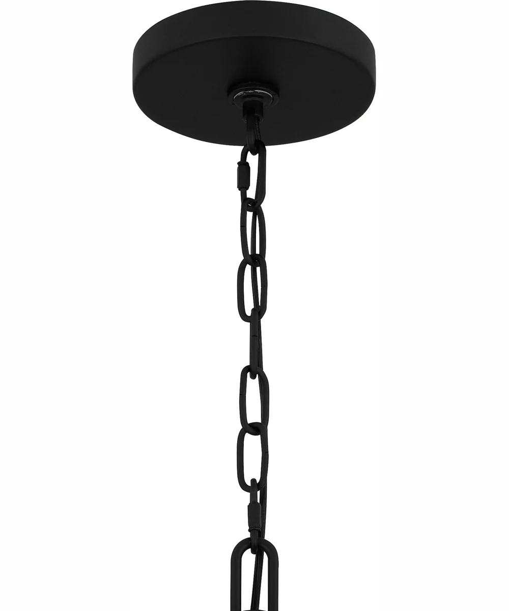 Graylyn 6-light Chandelier Matte Black - Image 6