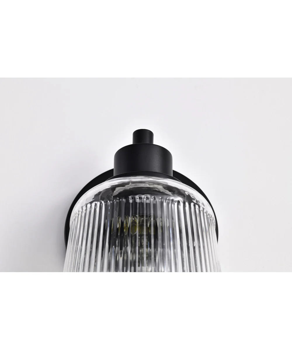 Grayson 1-Light Vanity & Wall Matte Black - Image 10