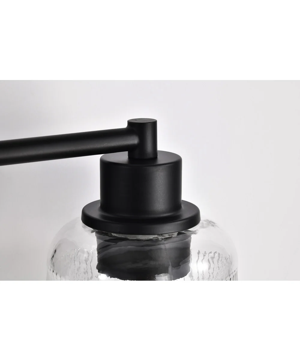 Grayson 2-Light Vanity & Wall Matte Black - Image 11