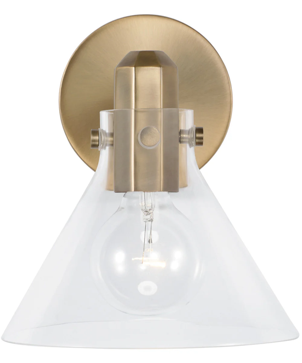 Greer 1-Light Sconce Aged Brass - Image 4