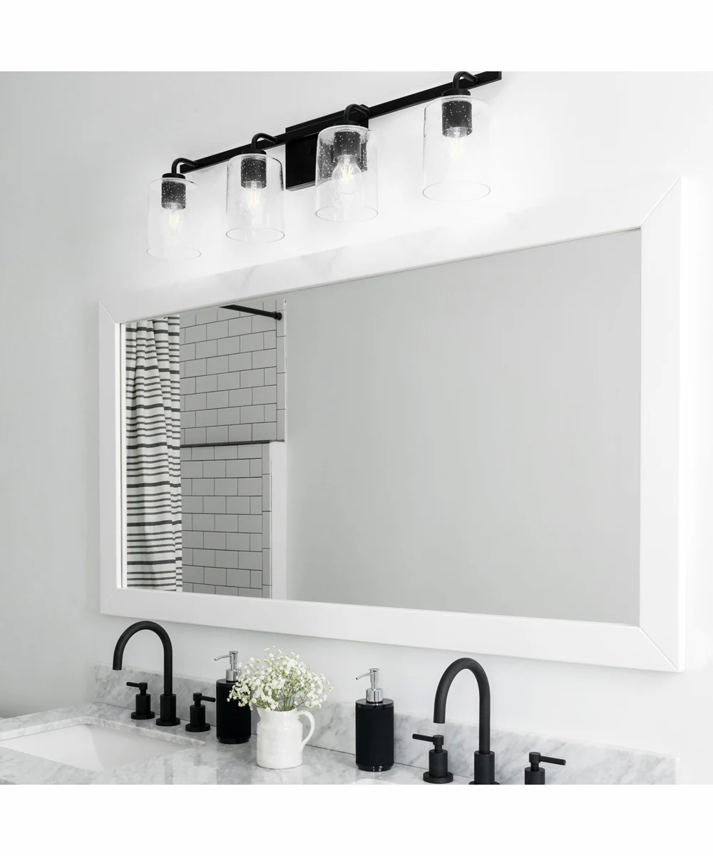 Greyson 4-Light Vanity Matte Black - Image 2