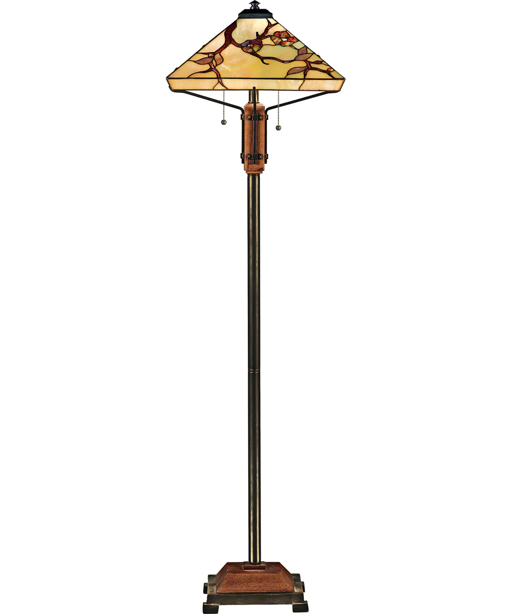 Grove Park Medium 2-light Floor Lamp Multi - Image 2