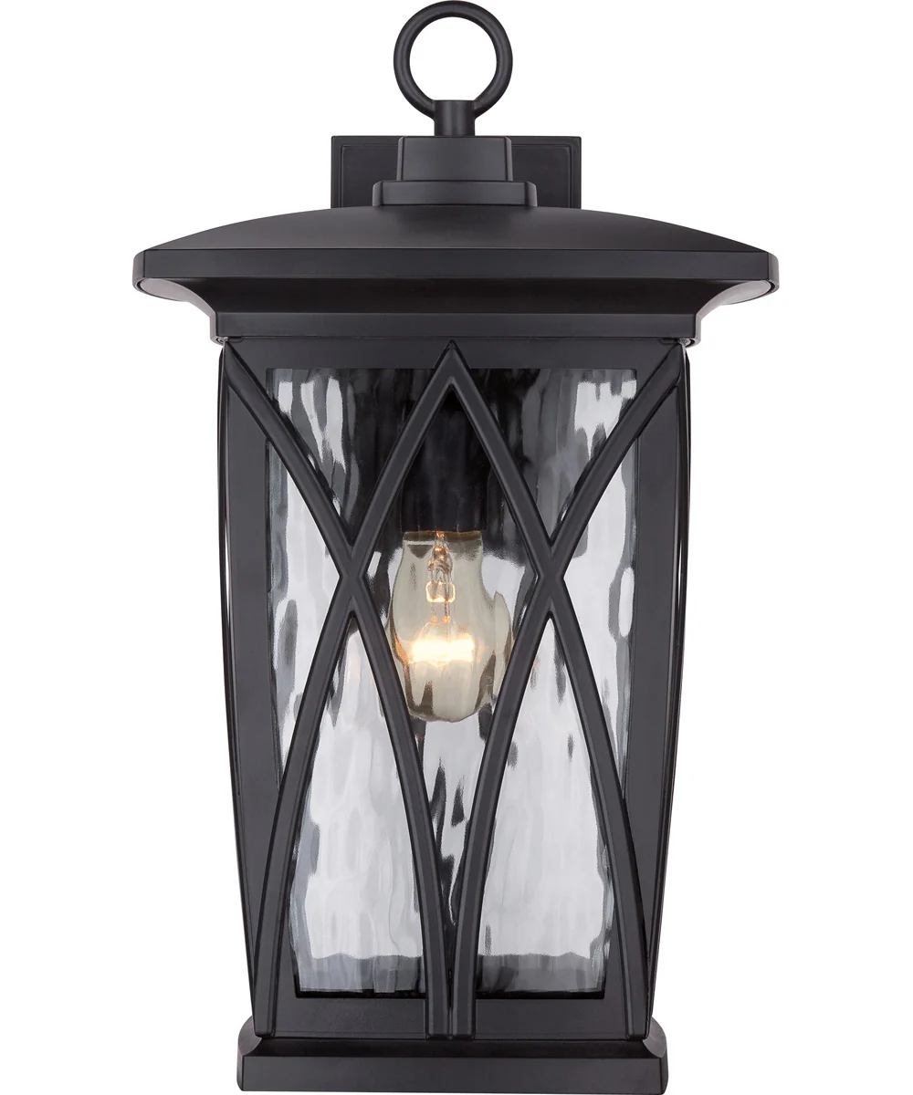 Grover Large 1-light Outdoor Wall Light Mystic Black - Image 4