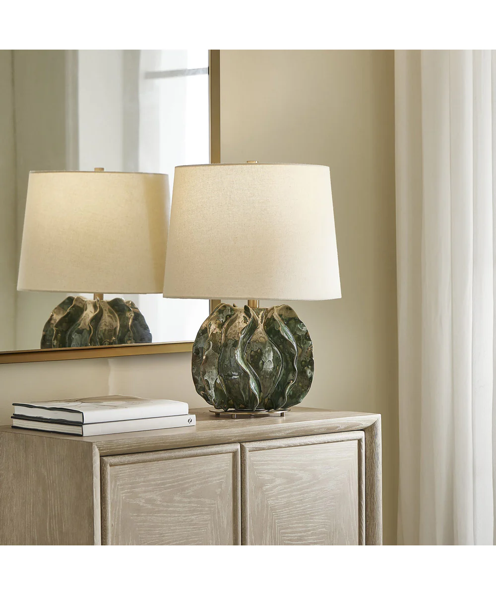Guinevere Deep Green Table Lamp - Image 2