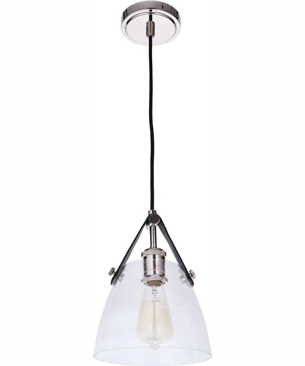 Hagen 1-Light Pendant Polished Nickel