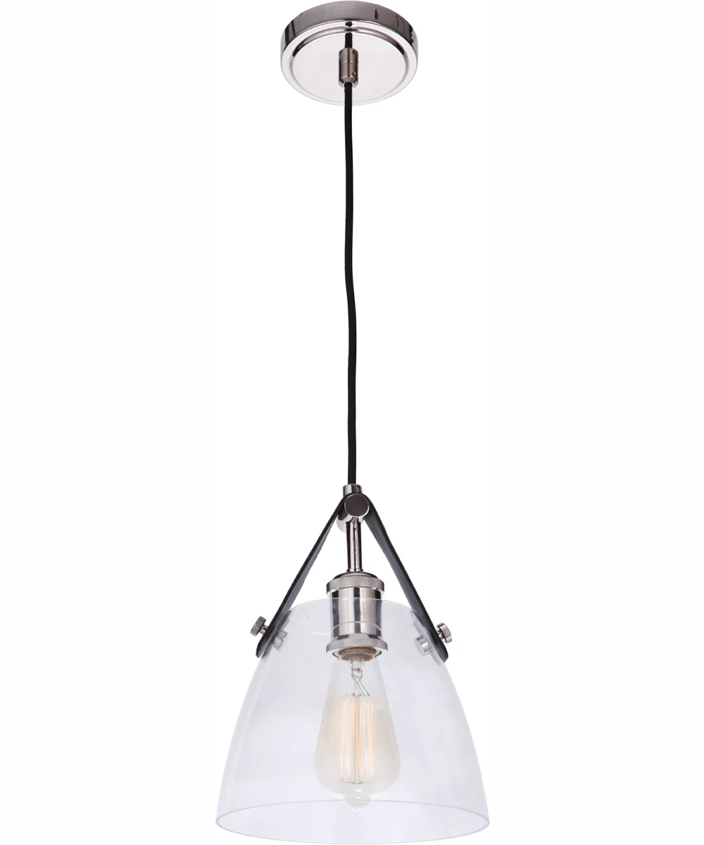 Hagen 1-Light Pendant Polished Nickel - Image 2