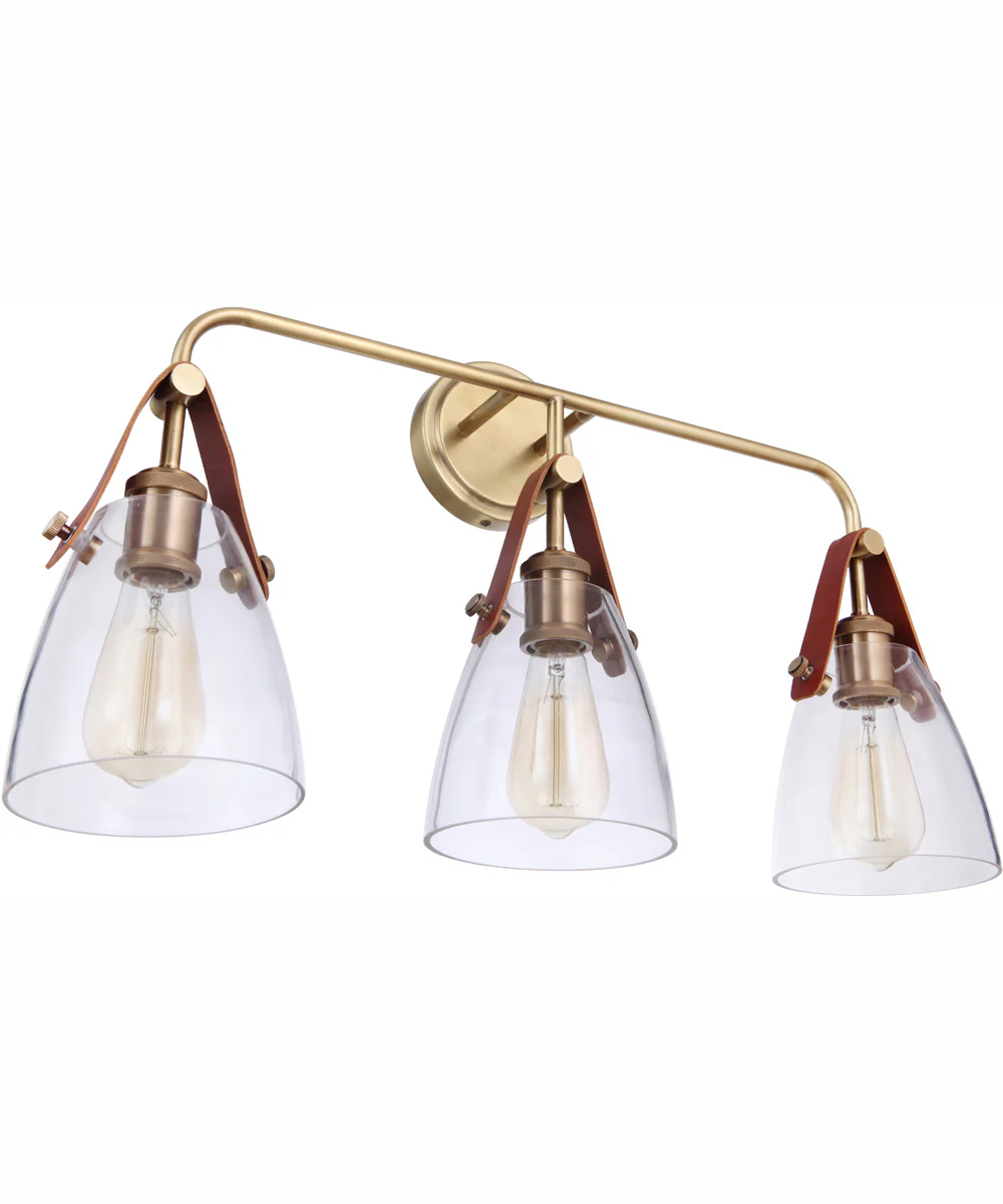Hagen 3-Light Vanity Vintage Brass - Image 7
