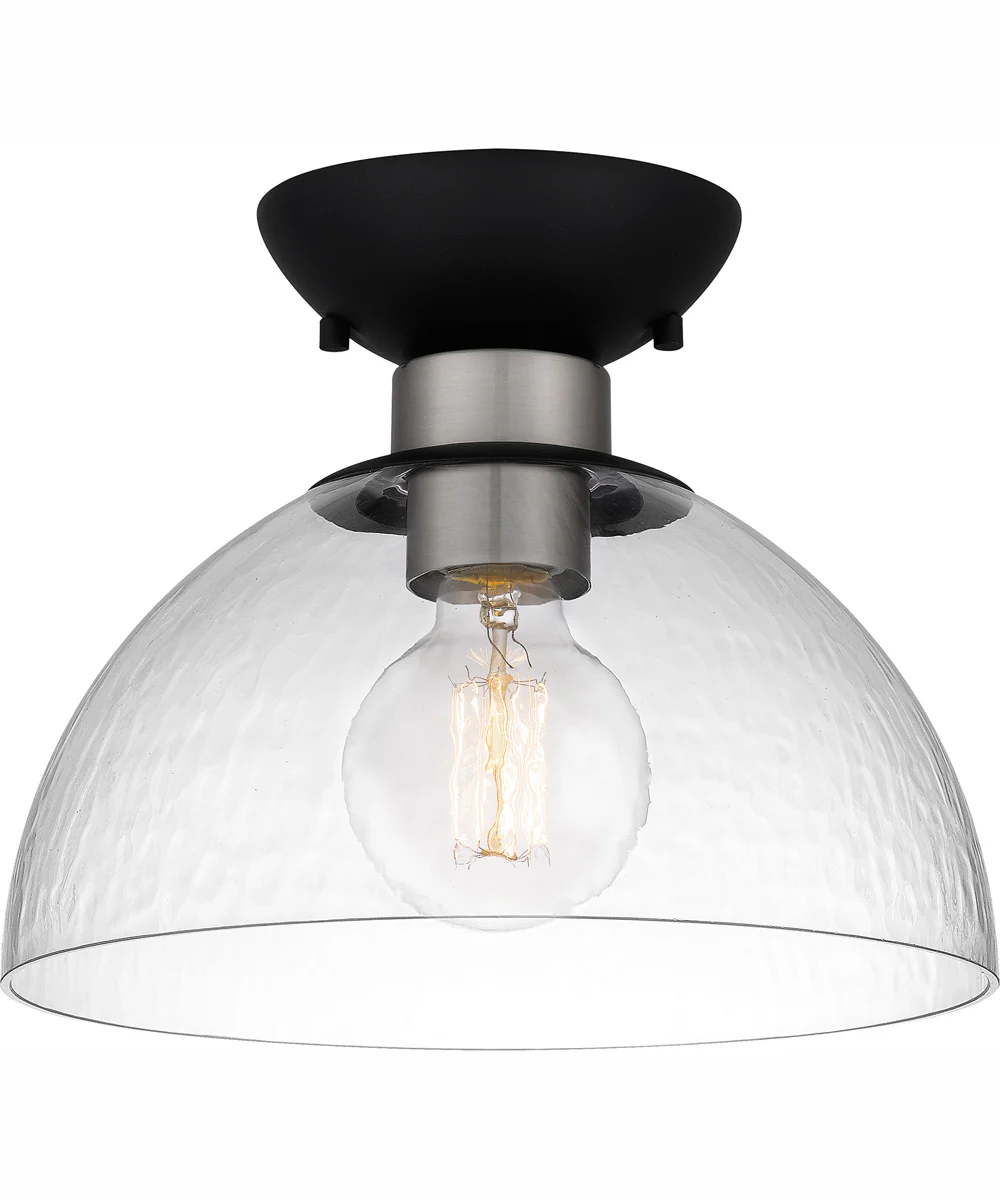 Halsey Small 1-light Flush Mount Brushed Nickel - Image 2