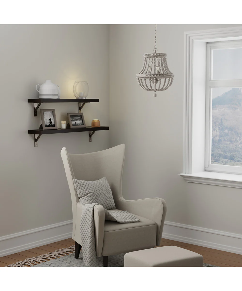 Handley 3-Light Chandelier Sand Dollar - Image 2