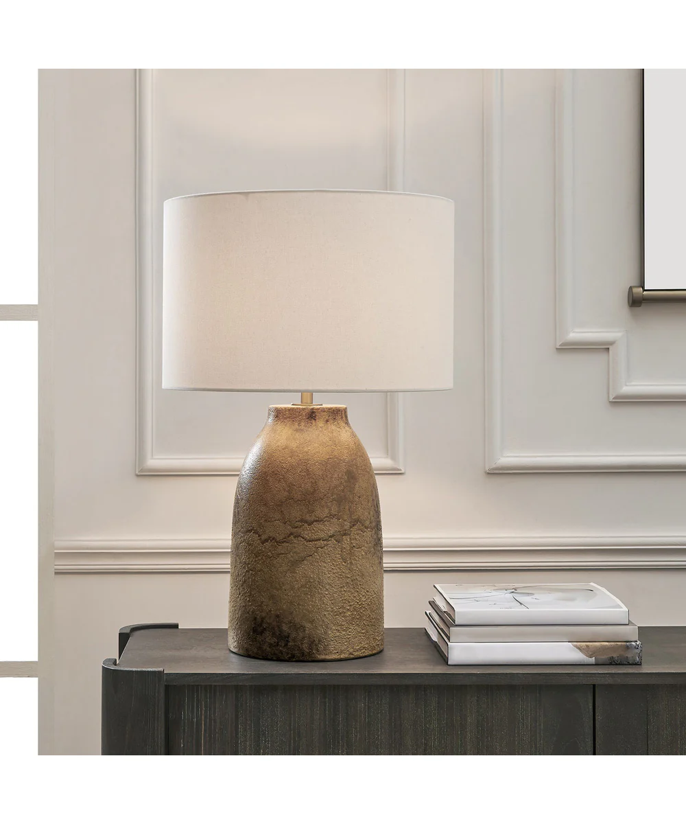 Harris Mottled Brown Table Lamp - Image 2