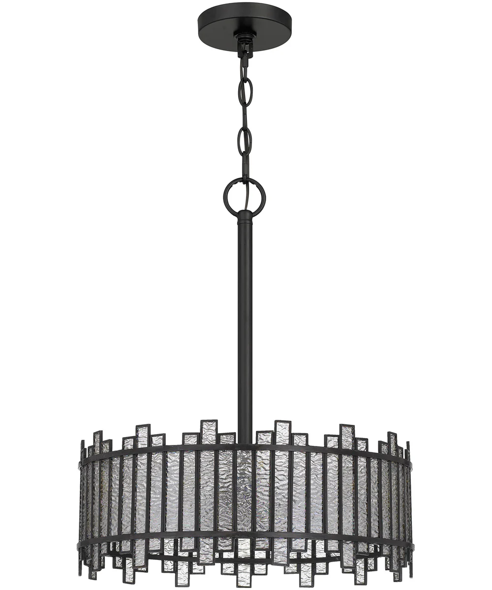 Hartman 3-light Pendant Matte Black - Image 3
